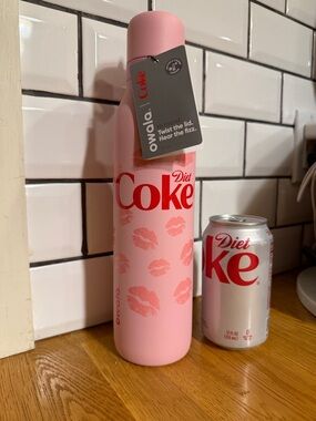 Diet Coke x Owala Pink Kiss Insulated Water Bottle